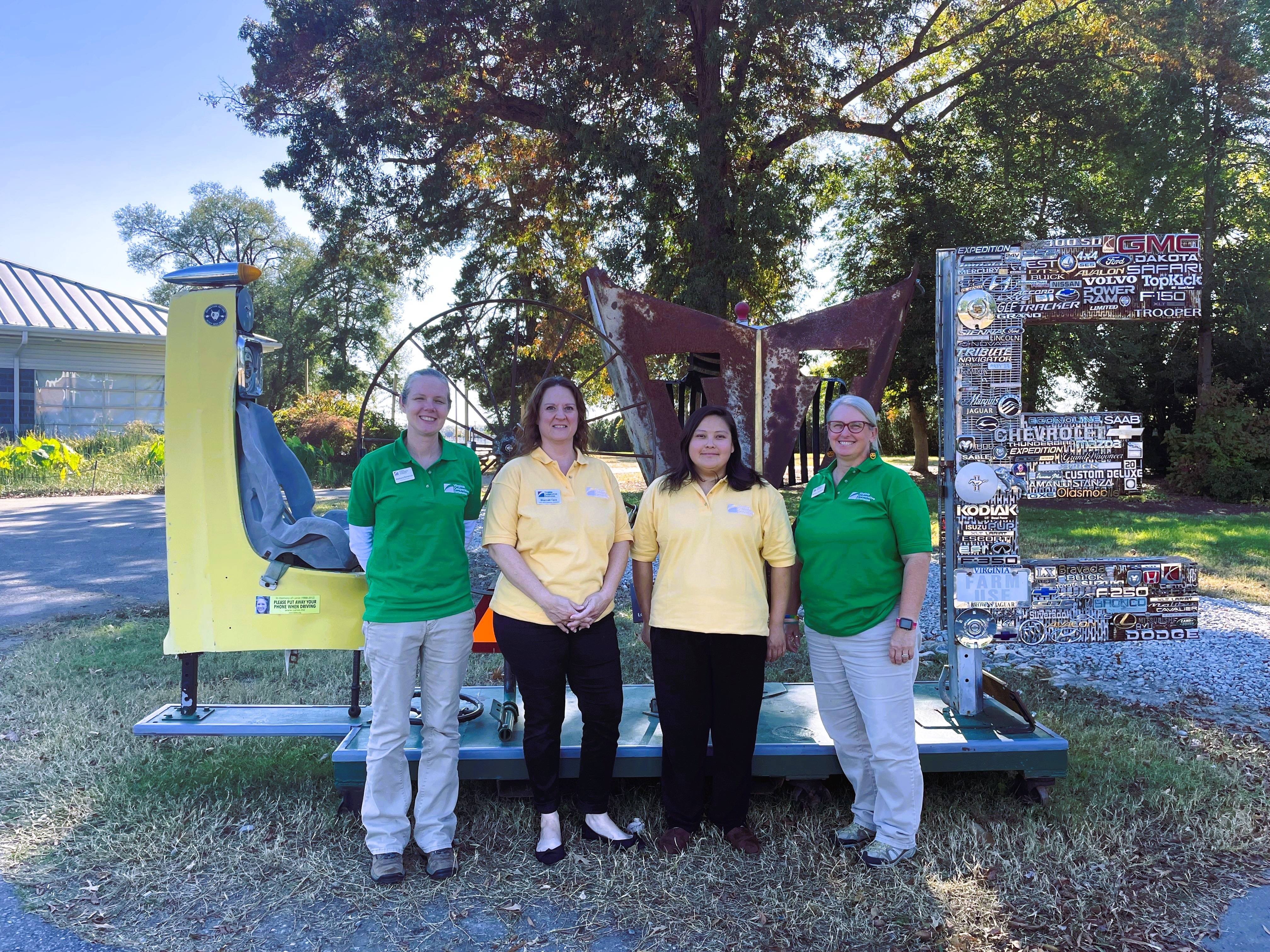 picture of four staff members